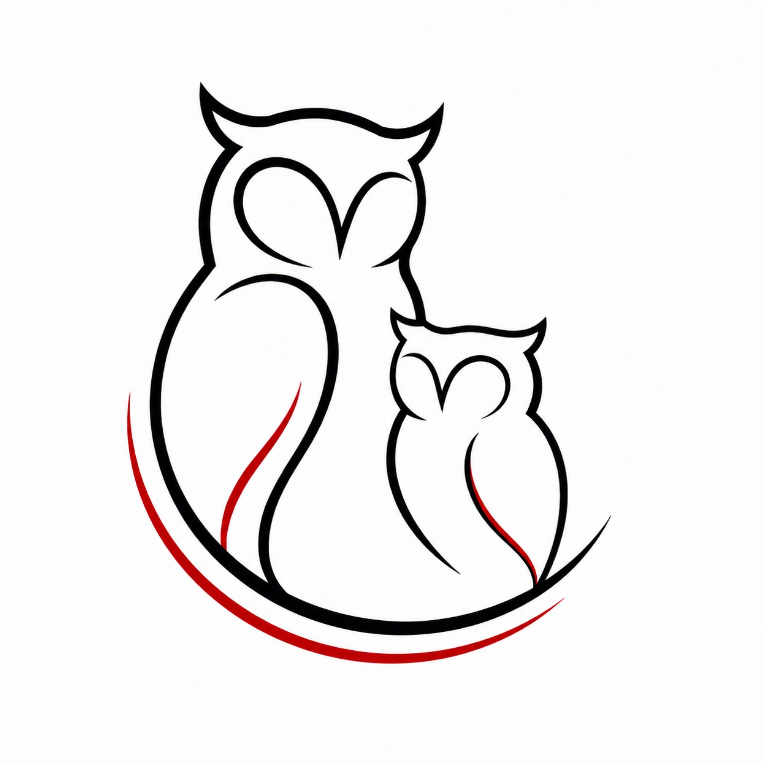 Prestigious Owlet Academy owl and owlet logo