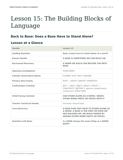 Lesson Plan 15 printable preview